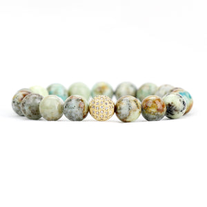 Marbled In Seafoam