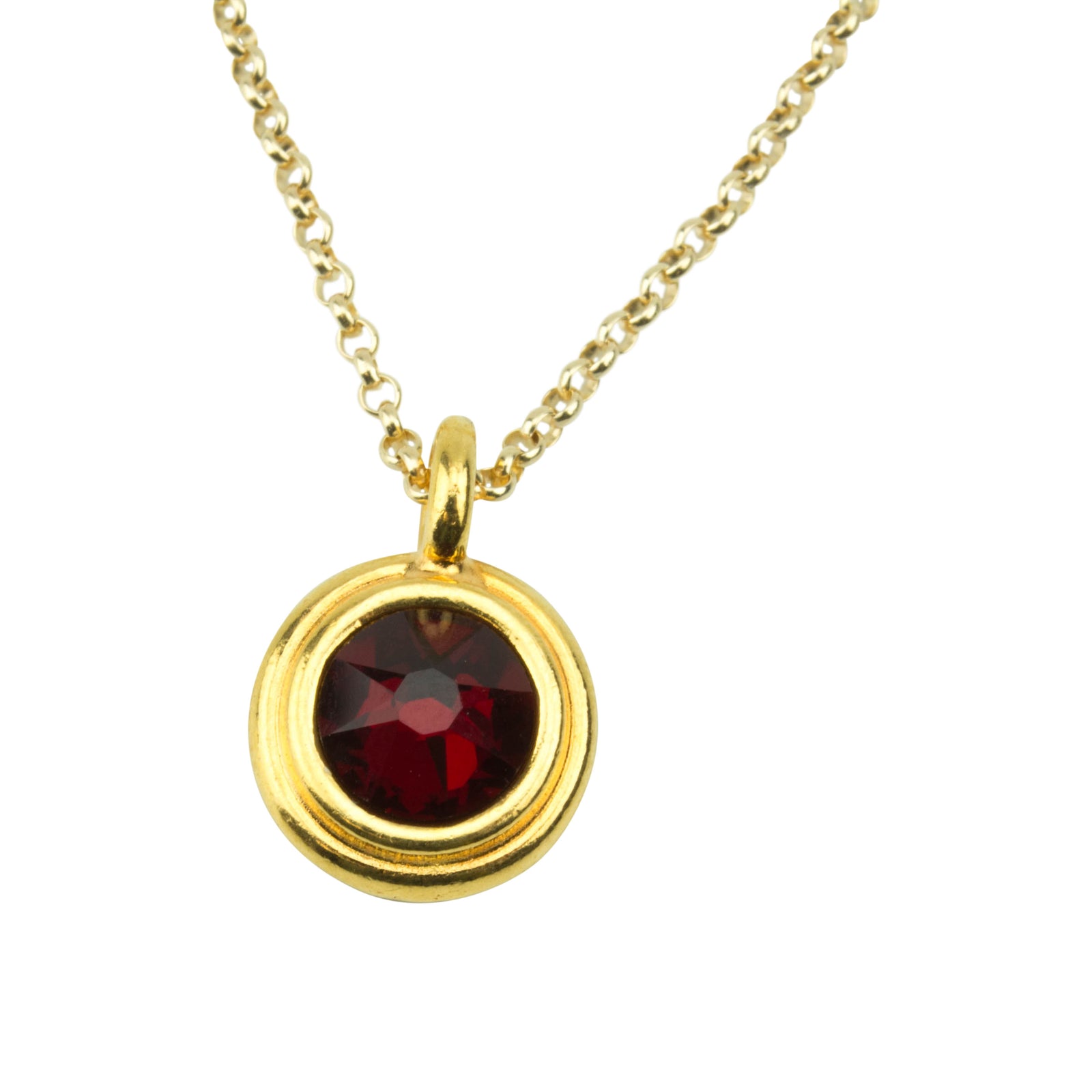 January Birthstone Necklace