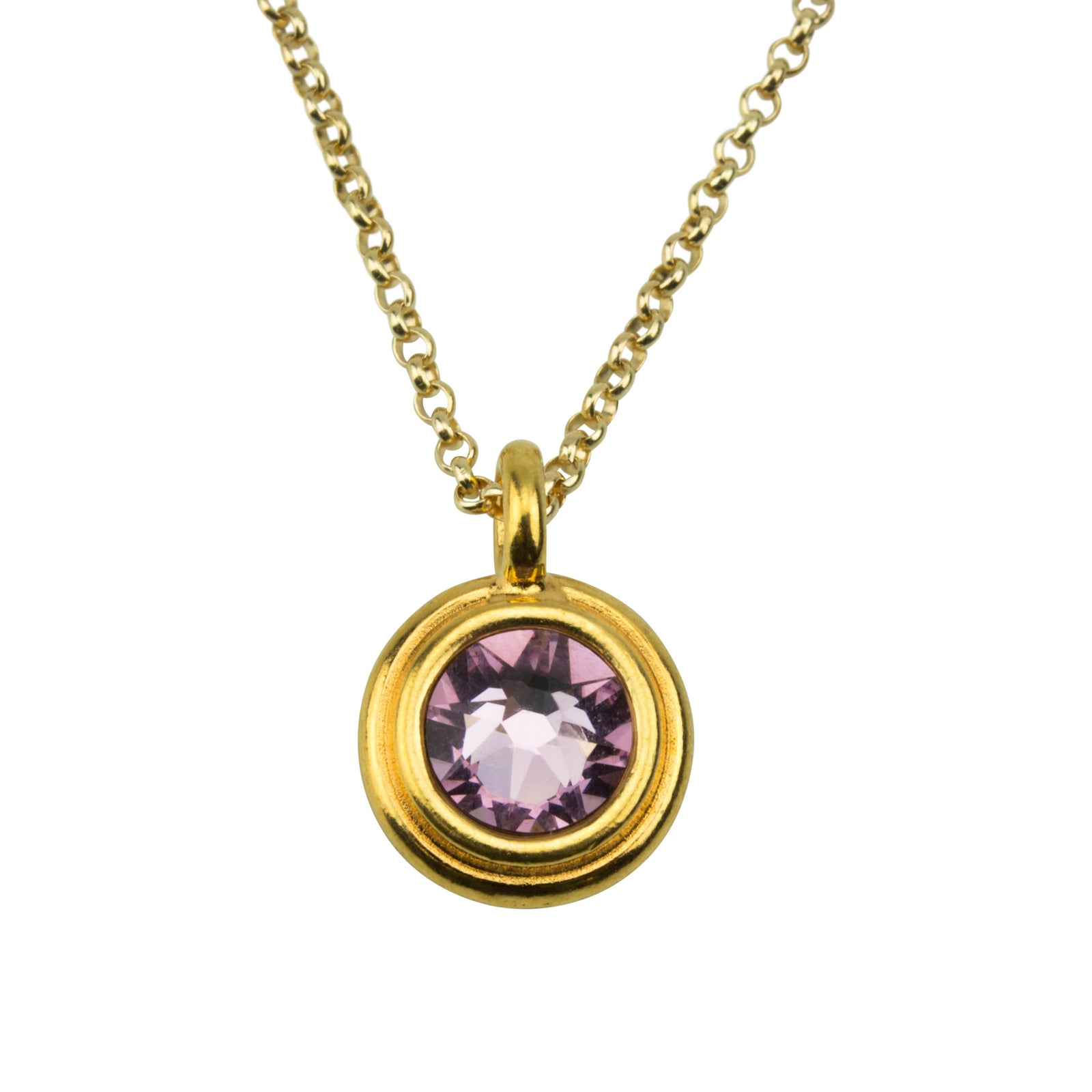 June Birthstone Necklace