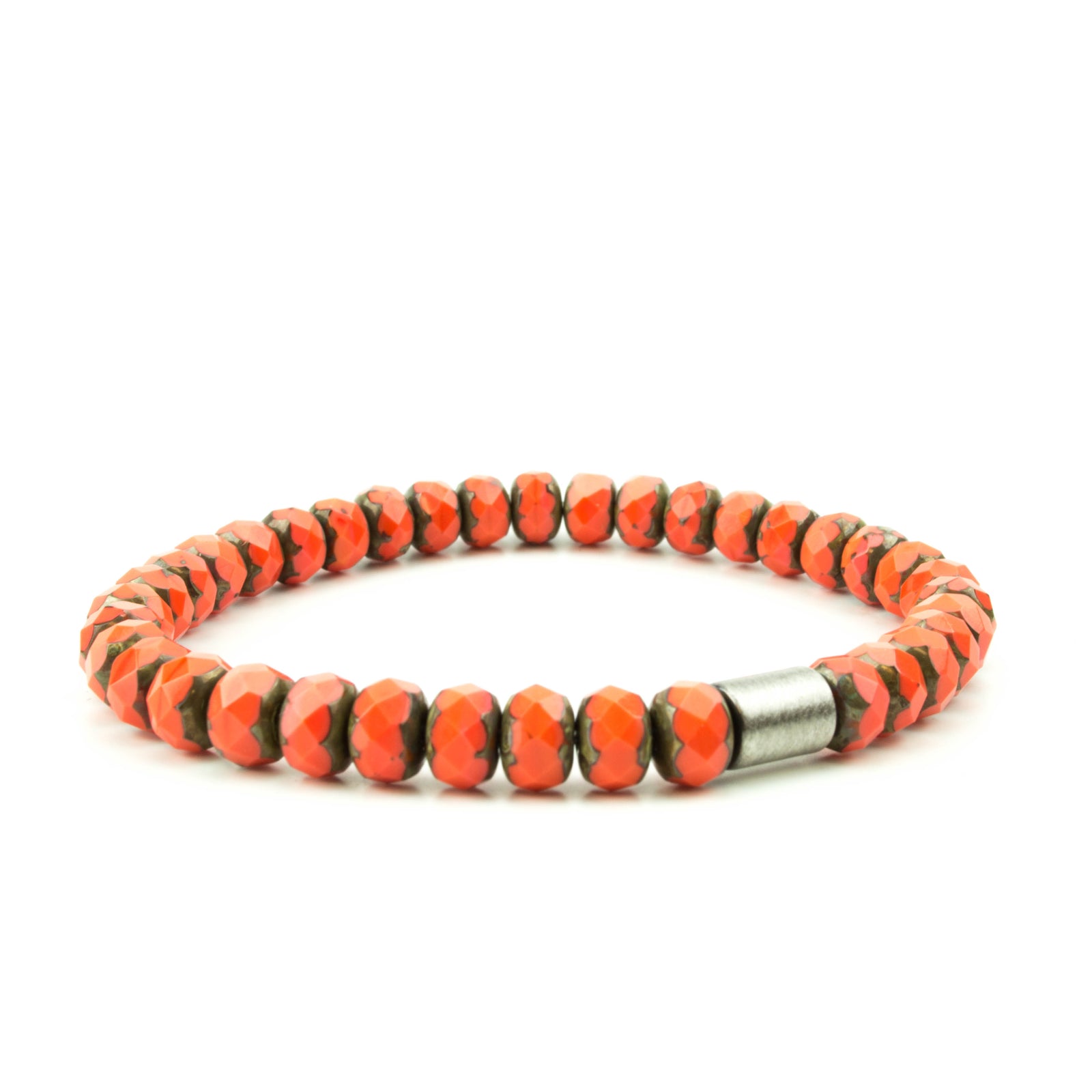 Men's Red Czech Mate Bracelet