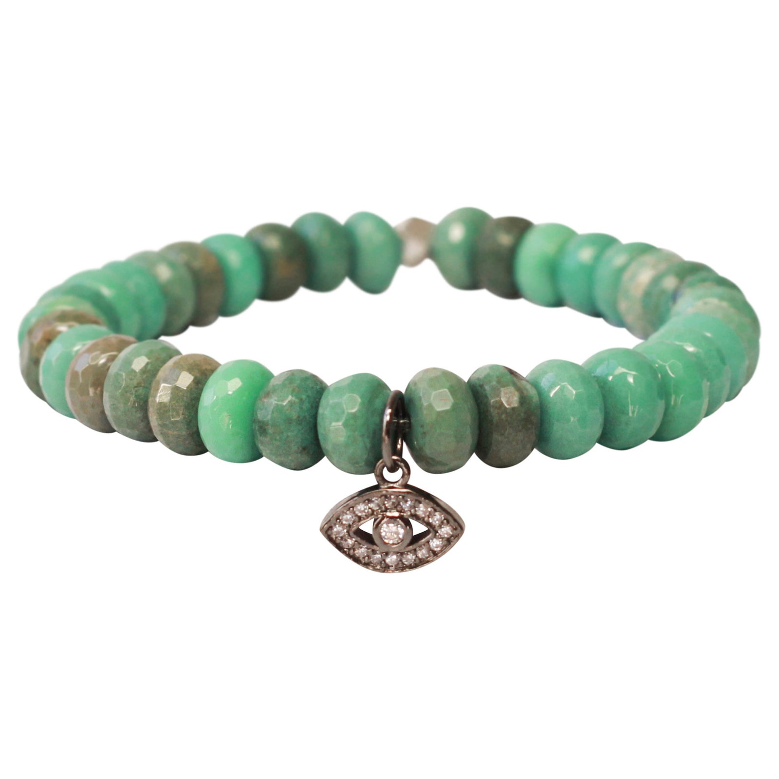 The All Eyes on You Charm in Silver