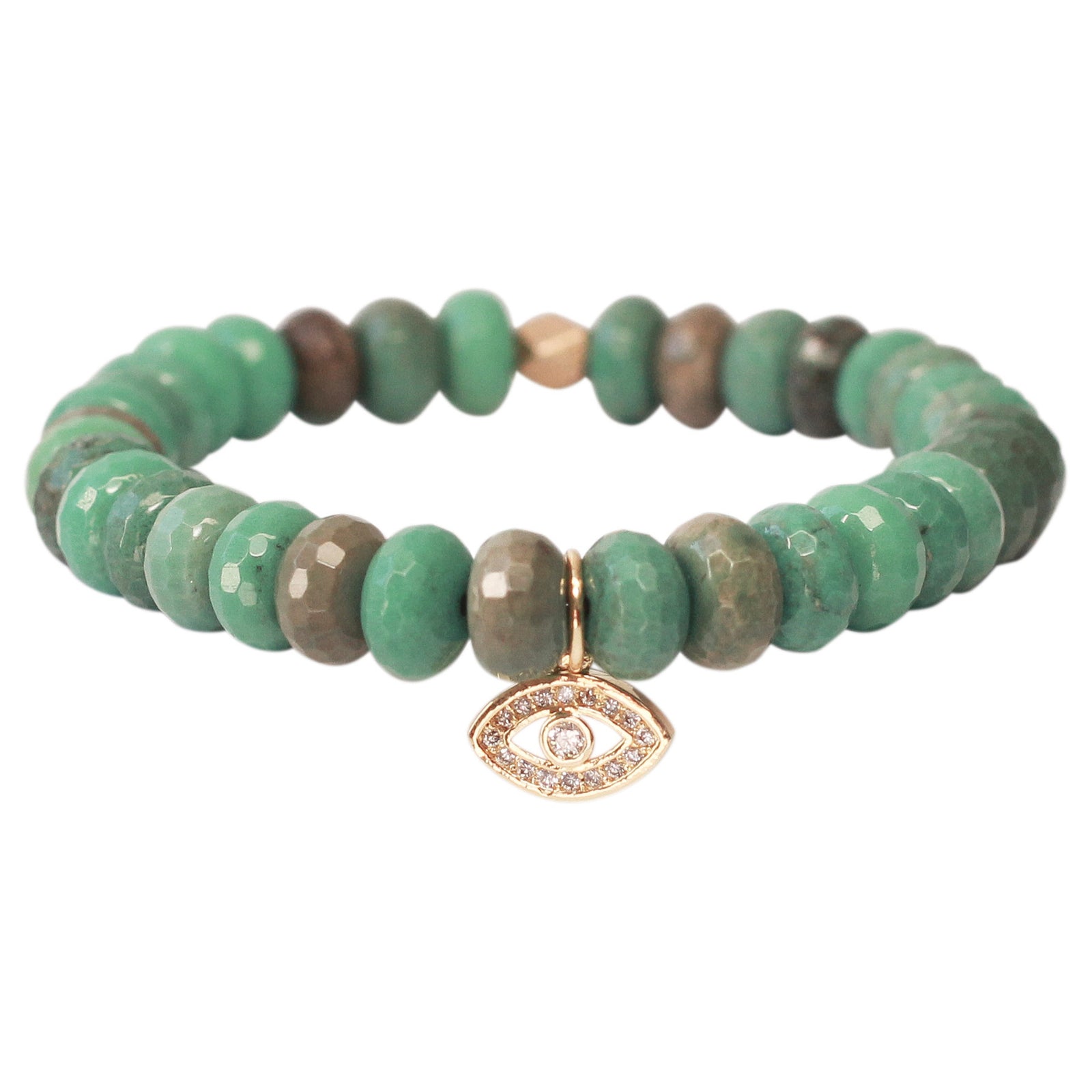 The All Eyes on You Charm in Gold