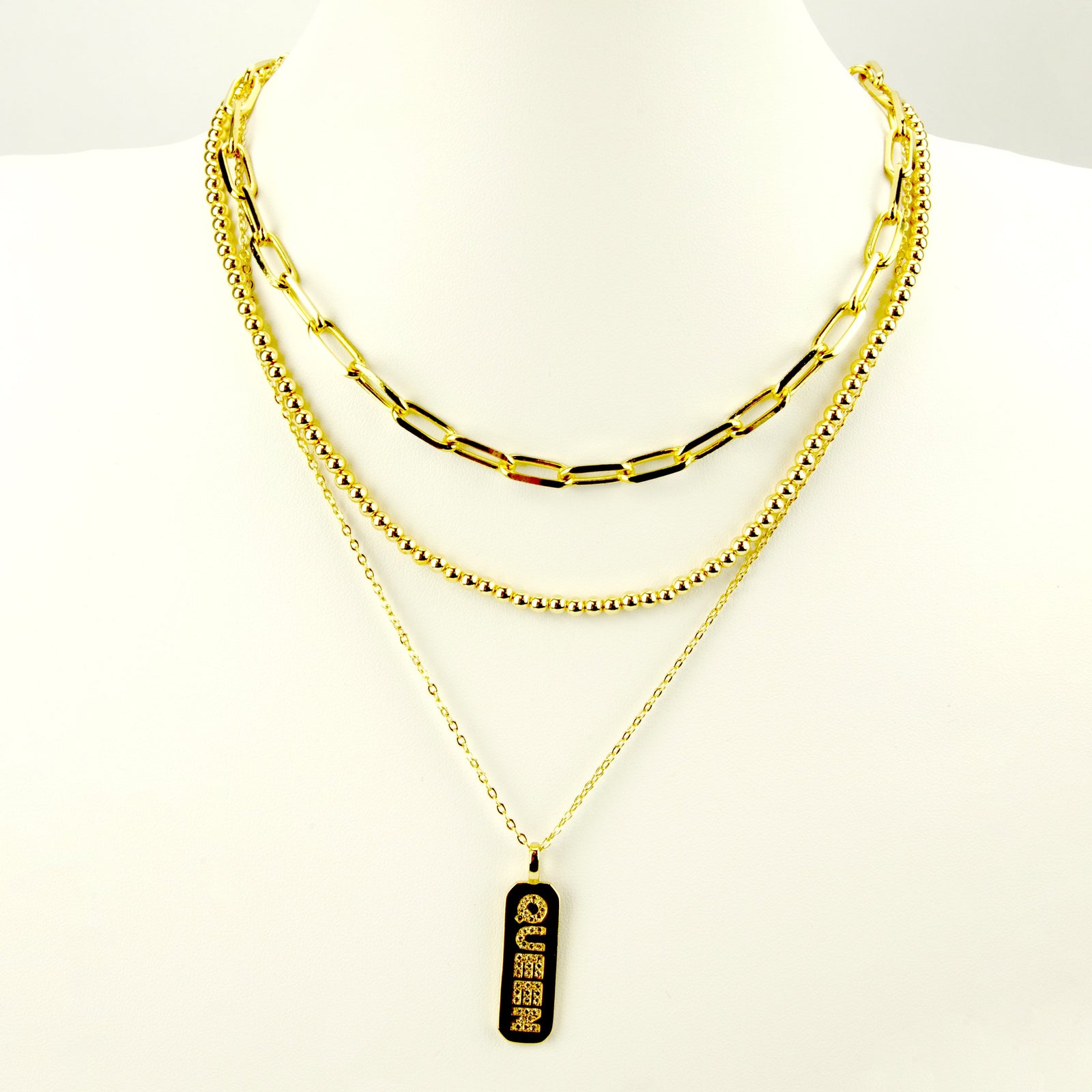 The Queen's Trio 3 Piece Layering Stack