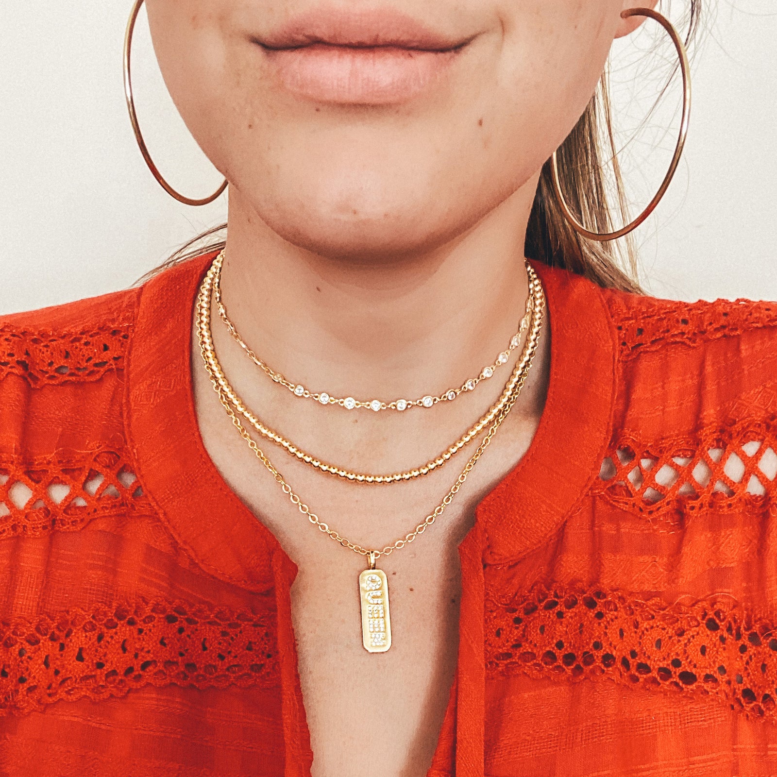 Crystal Queen 3 Piece Layering Stack